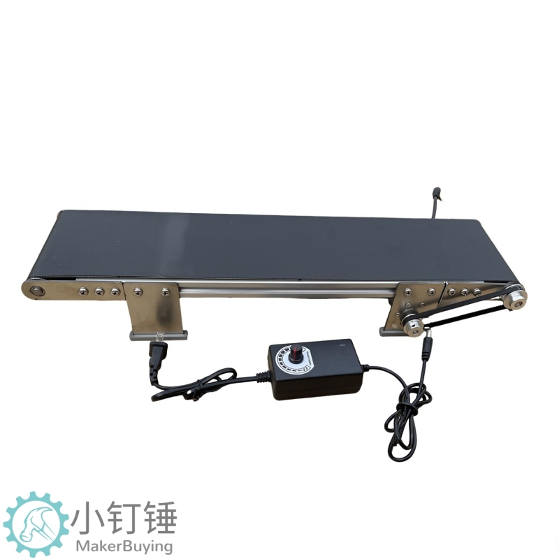 12*50金属桌面传送带流水线小型输送机学生摩檫力实验自动化科技 ZDH20