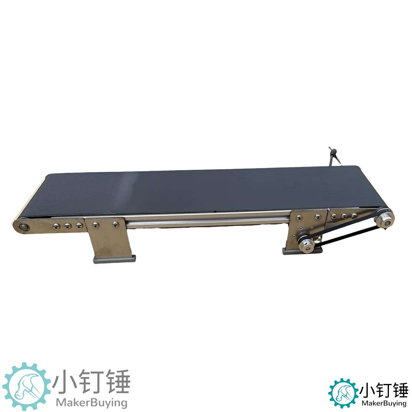 12*50金属桌面传送带流水线小型输送机学生摩檫力实验自动化科技 ZDH20