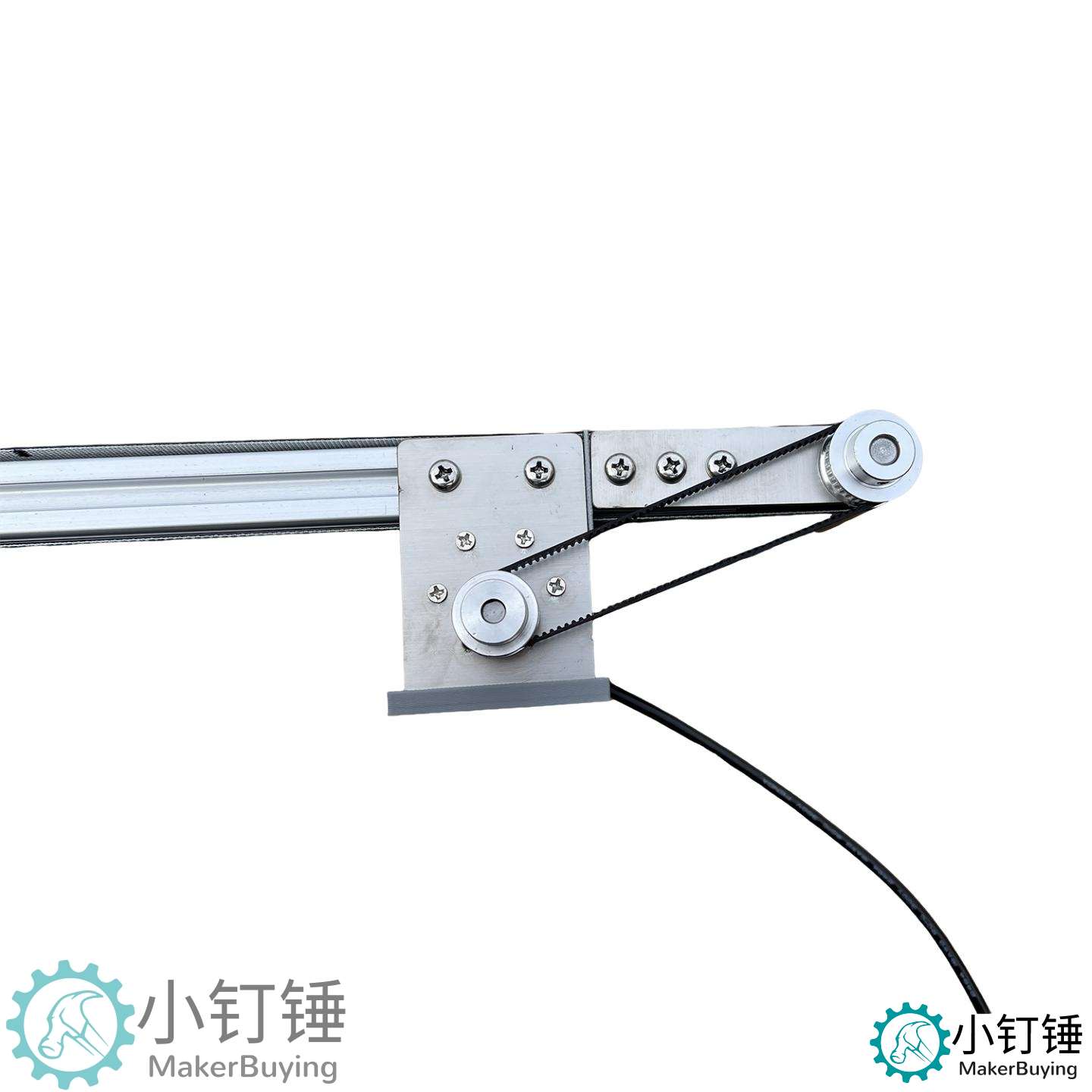 12*50金属桌面传送带流水线小型输送机学生摩檫力实验自动化科技 ZDH20