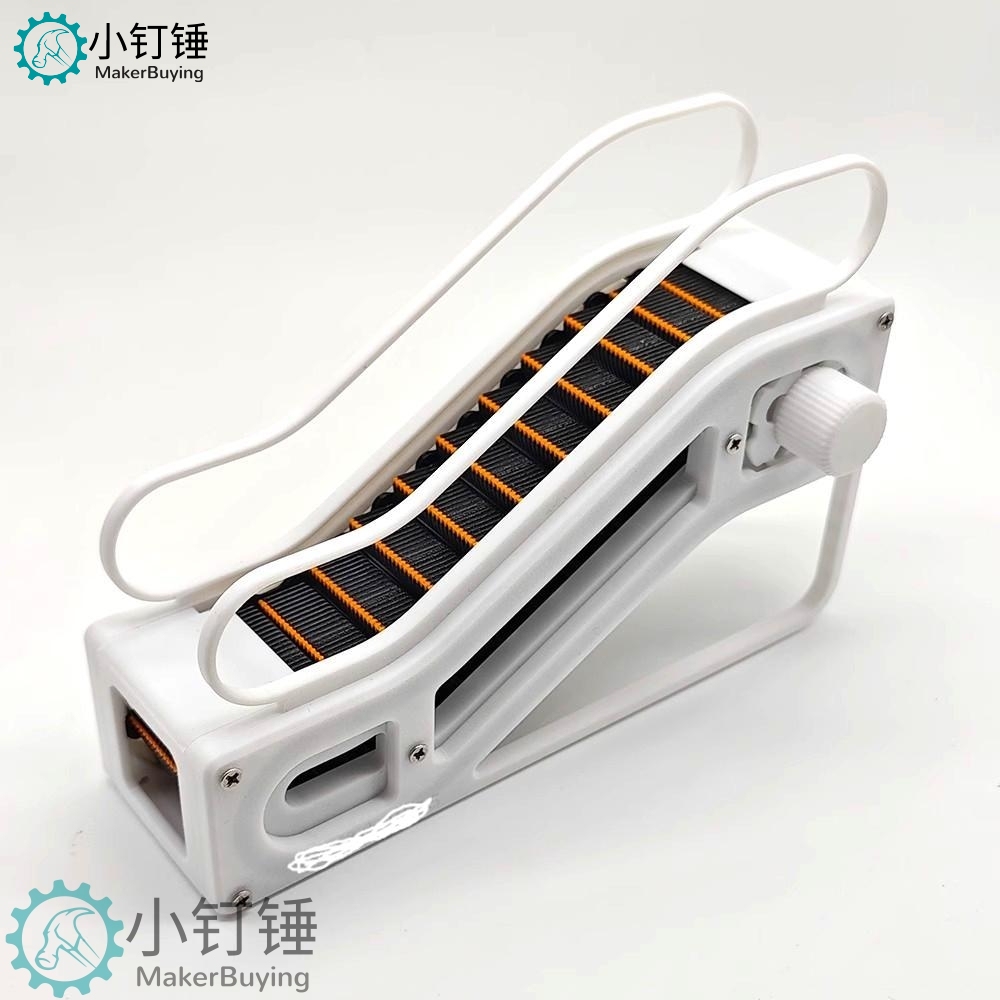 3D打印diy商场自动手扶梯玩具手动版益智科教模型 3D41