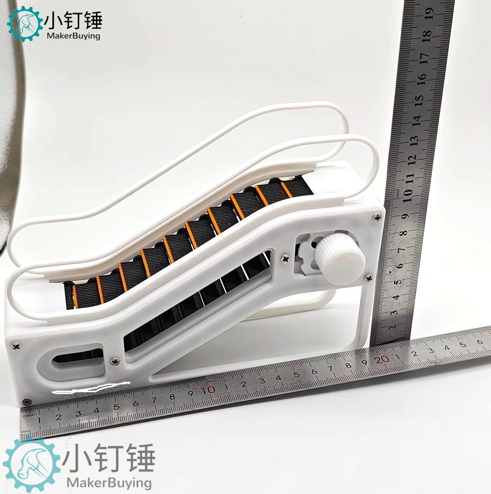 3D打印diy商场自动手扶梯玩具手动版益智科教模型 3D41