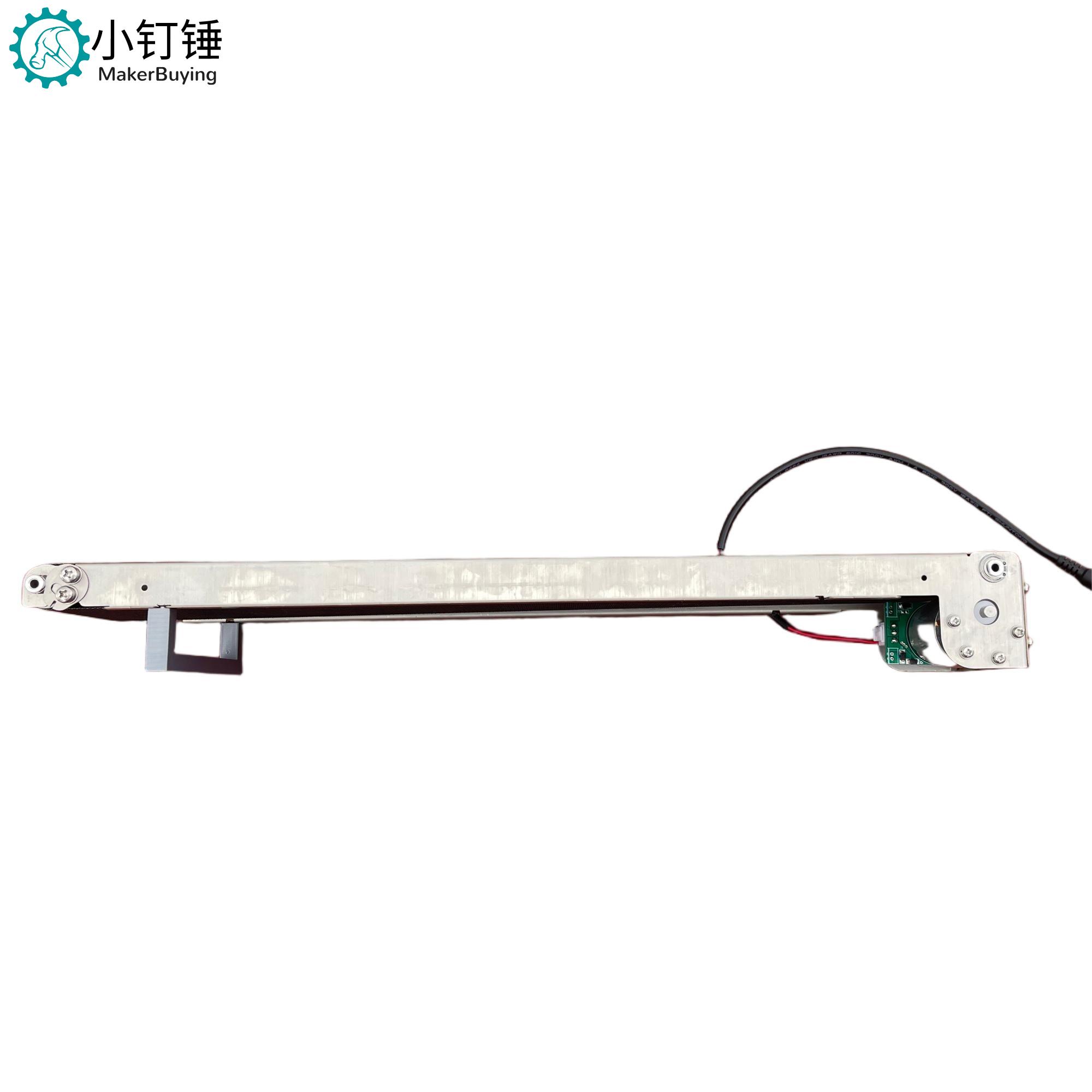 不锈钢小型桌面传送带自动售货机货道24v调速自动化推式食品级