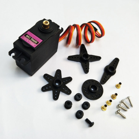 MG996R全金属齿轮 13公斤 大扭力舵机 舵机标准舵机180度 xdc43