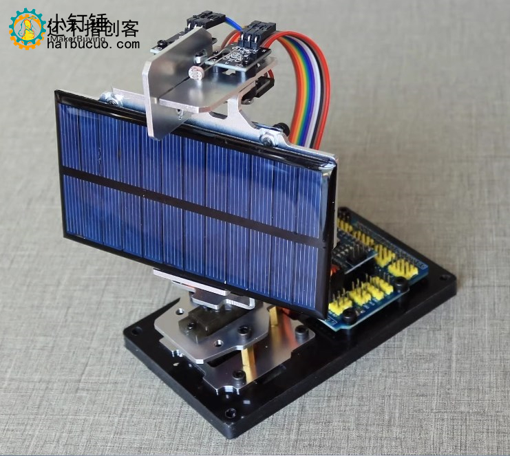 for Arduino DIY智能太阳能追光追踪设备发电创客项目小制作追光雷达SNAR87 XDC58