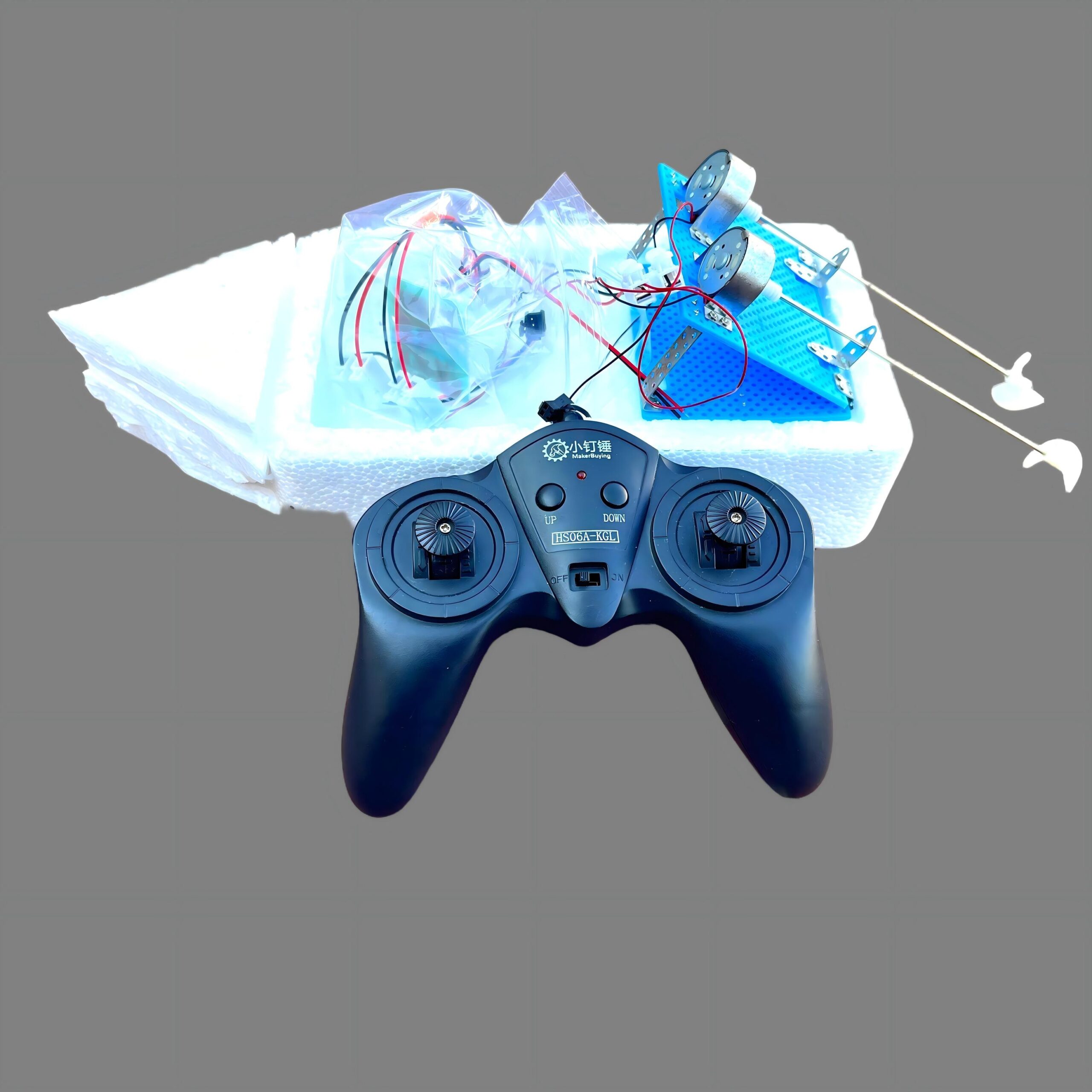 双动力泡沫船套件