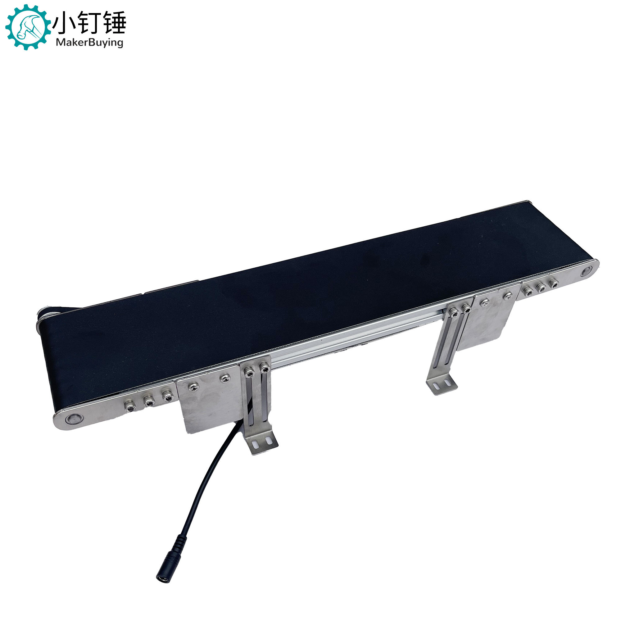 金属桌面传送带流水线小型输送机学生摩檫力实验科技创新学习 ZDH24