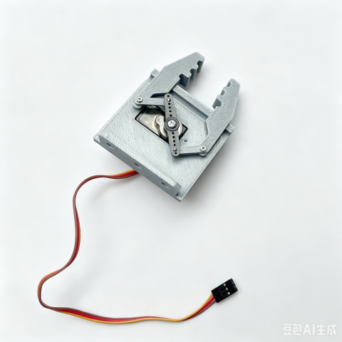 SNM1小钉锤3D打印水平sg90平行夹子机械臂版步进电机机械臂使用机器人