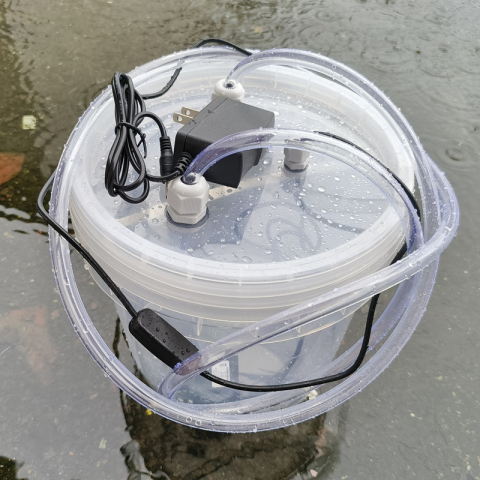 XDC27 5L塑料水循环水泵水管系统 水冷DIY循环水箱水桶电脑手机设备水泵DC12V水冷套装