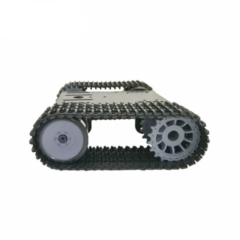 XDC82机器人坦克履带底盘for Arduino智能小车DIY履带车 金属面板 SN6300