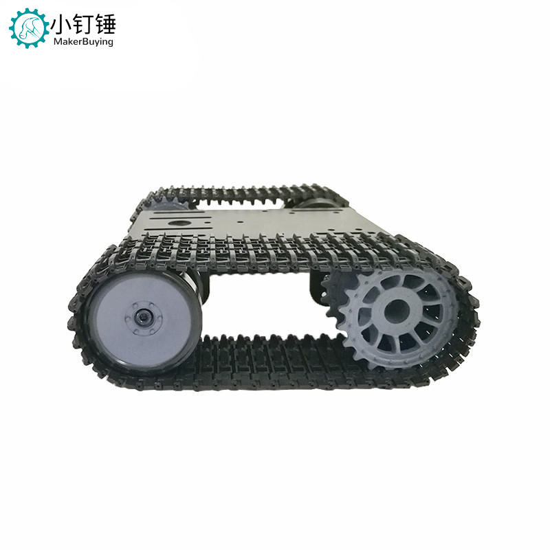 XDC82机器人坦克履带底盘for Arduino智能小车DIY履带车 金属面板 SN6300
