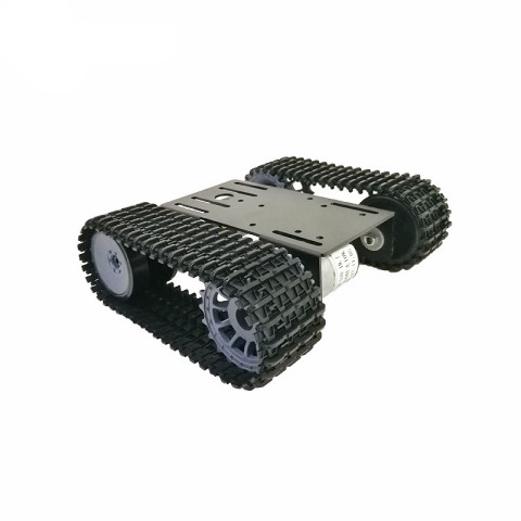 XDC82机器人坦克履带底盘for Arduino智能小车DIY履带车 金属面板 SN6300